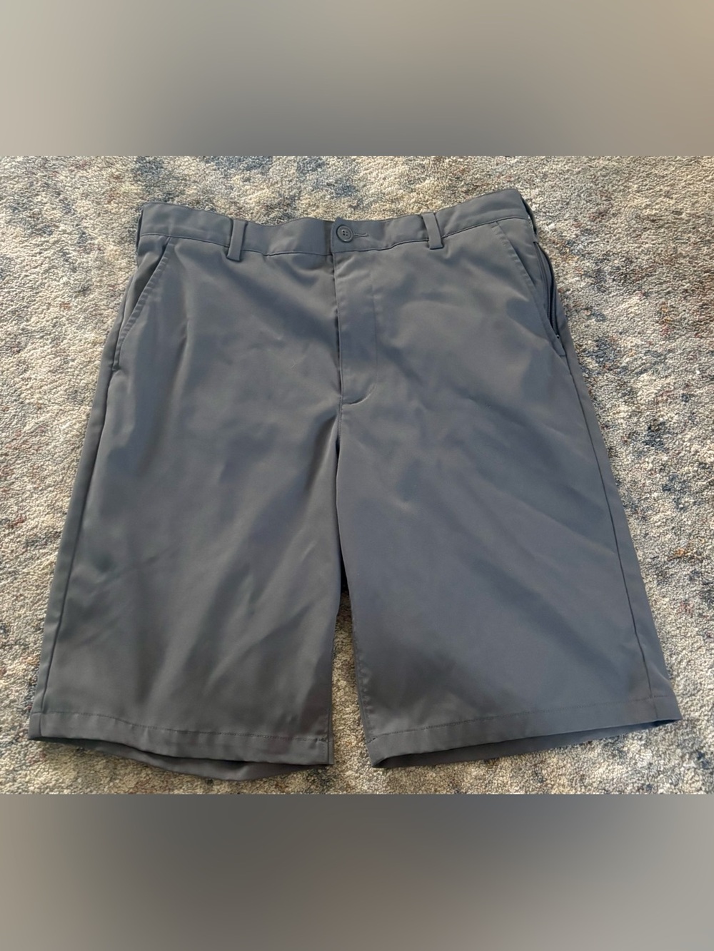 Men's Lands End size 32 Slate Gray Performance Shorts